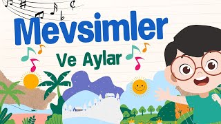 Yıl Ay ve Günleri Öğrenelim 🎶  Çocuklar İçin Eğlenceli Şarkı ve Eğitim Videosu [upl. by Justicz]