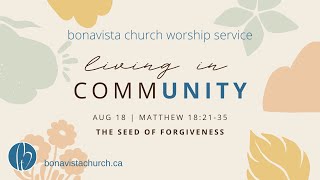 Bonavista Church Livestream  August 18 2024 [upl. by Aramit]