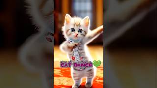 Cat Dance😾🐾🎉shorts cat catvideos [upl. by Bounds]