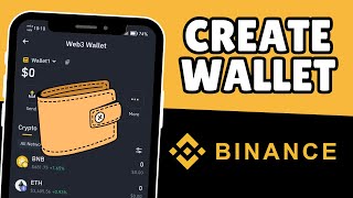 How to Create Wallet on Binance [upl. by Aneelas586]