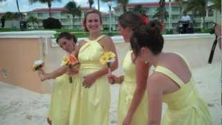 KYLIE  ERIC NEIDIG DESTINATION WEDDING  CANCUN MEXICO [upl. by Aliehc289]