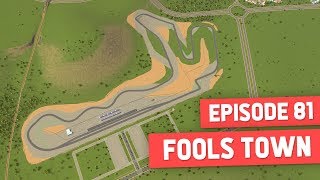 BUILDING A RACE TRACK  Cities Skylines 81 [upl. by Freemon]