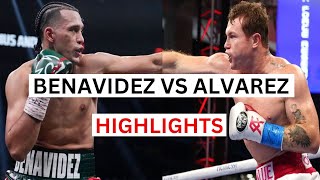 Canelo Alvarez vs David Benavidez Highlights amp Knockouts [upl. by Hinkle904]