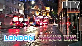 VIRTUAL WALK IN LONDON 4K  Chiswick  A Walk Through The Most Scenic District In London At Night [upl. by Nalon]