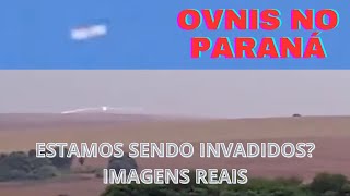 OVNIs no Paraná imagens reais [upl. by Kris]