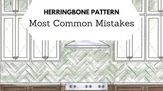 Herringbone pattern explained most common mistakes for begginers [upl. by Alphard]