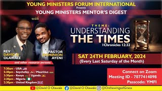 YOUNG MINISTERS MENTOR’S DIGEST [upl. by Eizle421]