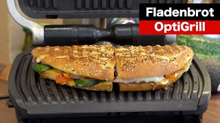 Fladenbrot im OptiGrill mit Pute amp Grillgemüse [upl. by Nadler603]