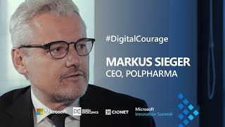 DigitalCourage Markus Sieger CEO of Polpharma [upl. by Hawken727]