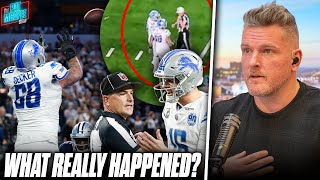 What REALLY Went Wrong In quotIneligible Receiverquot Penalty That Stole Win From Lions  Pat McAfee Show [upl. by Ema]