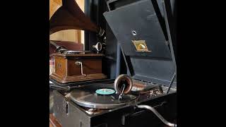 Juan DArienzo（ファン・ダリエンソ）y su Orquesta Tipica ♪9 De Julio♪ 78rpm HMV Model No 101 Gramophone [upl. by Hurley]