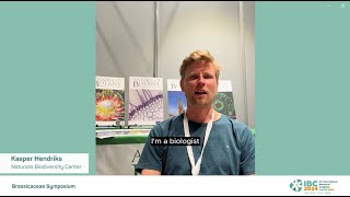 🌿Kasper Hendriks on Brassicaceae evolution [upl. by Modesta]