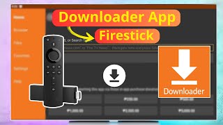 How to Install Downloader App on Firestick  Fire TV  Get New Method [upl. by Bucky]