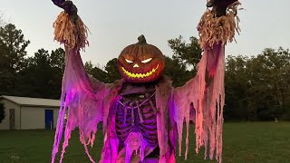 “Corn Stalker” Demo  Spirit Halloween Animatronic Edited Demo [upl. by Kathi316]