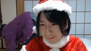 【ニコ生】クリスマス配信に母親乱入！ニート息子に説教【ハルヒ】 [upl. by Esorlatsyrc]