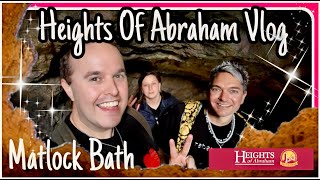 Heights Of Abraham Vlog Matlock Bath [upl. by Nitsug]