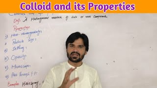 Colloid Properties of Colloid MT CHEMISTRY [upl. by Keon]