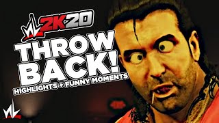 nL Highlights  2K20 THROWBACK WWE 2K20 PC  Glitches [upl. by Elagiba]