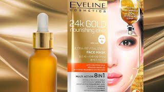 Eveline 24k gold nourishing elixir review [upl. by Egiap121]