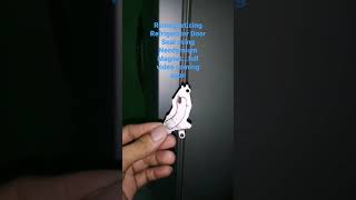 Remagnetizing Refrigerator Door Seal using Neodymium Magnet neodymiummagnets refrigerator shorts [upl. by Husein275]