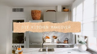 KITCHEN MAKEOVER  JE RÉNOVE MA CUISINE DE LOCATION  DIY amp ORGANISATION [upl. by Becket256]