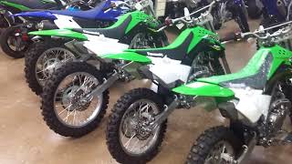 Comparison of Kawasaki KLX140 Family of Dirt Bikes [upl. by Dulciana]