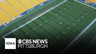 Heres what gets done at Acrisure Stadium to change over from Pitt to Steelers [upl. by Stevy46]