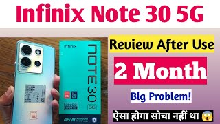 Infinix Note 30 5g review after 2 month infinix note 30 5g unboxing  infinix note 30 5g  Review [upl. by Levitan]