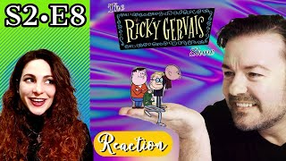 American Reacts  THE RICKY GERVAIS SHOW  S2 E8  Future [upl. by Lewison448]