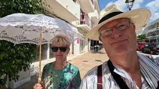 Shops and breakfast in Cala dOr  Mallorca  Majorca  21st May 2024 [upl. by Ellata]