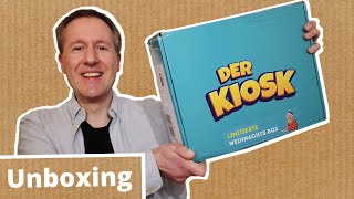 Unboxing »Der Kiosk«Winterbox Check von Versand Verpackung amp Inhalt [upl. by Anielram]