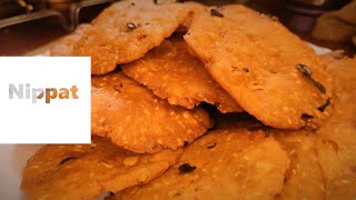 Nippattu Recipe Quick amp Crispy Nippat recipe  ಅತೀ ಸುಲಭವಾಗಿ ಈ ರೀತಿ ನಿಪ್ಪಟ್ಟು ಮಾಡಿ  sambhojan [upl. by Oner]