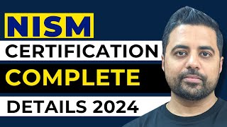 Guide To NISM Certification Courses 2024  Complete Details  Career amp Scope  CA Nitin Guru [upl. by Ronyam]