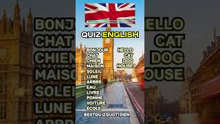 Quiz en Anglais  quiz quiztime bestquizquotidien anglais traduction [upl. by Vinni]