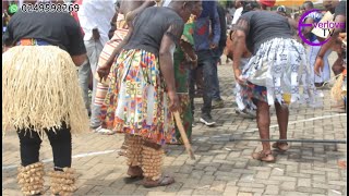 Kables Tribes of Togos Asogli yam festival featured a powerful dance [upl. by Bullough]