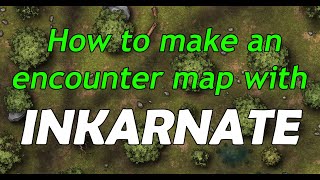 Making a wilderness encounter map with Inkarnate [upl. by Pevzner]