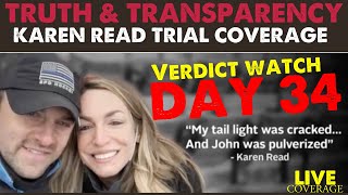 Karen Read  Live Verdict Watch  Day 34 [upl. by Vacuva]