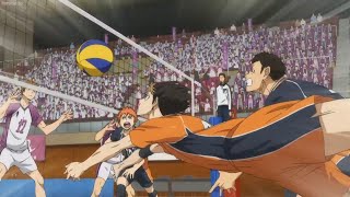 Nishinoya Yu All Receives Moments 🔥  Haikyuu Season 3 [upl. by Odicalp]