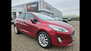 FORD FIESTA 10 EcoBoost Titanium 5dr 2018Lloyd Motors [upl. by Cornia13]