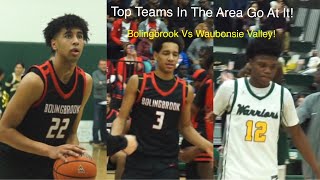 Top Teams In The Area Go At It Waubonsie Valley Vs Bolingbrook Tyreek Coleman Vs Davion Thompson [upl. by Crist]