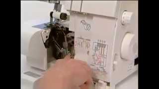 SINGER 14CG754 ProFinish 2 3 4 Thread Serger With Machine Intro DVD [upl. by Malinda]