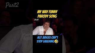 AGT Judges Cant Stop Laughing on quotMy Wayquot Funniest Version of a Filipino Singer [upl. by Willdon]