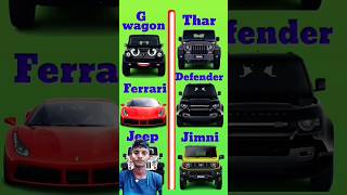 G Wagon vs Defender🔥🔥🔥🔥🔥comparison​ shorts​ ytshorts​ trending​ [upl. by Roswald323]