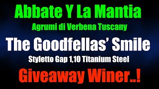 Abbate Y La Mantia  The Goodfellas’ Smile Styletto  Giveaway Winer  StarovasTV [upl. by Yclehc]