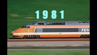 Record de vitesse TGV 1981 [upl. by Garvey]