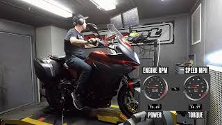 2022 MV Agusta Turismo Veloce Lusso Dyno Test [upl. by Azalea]