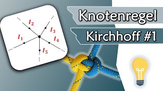 Was besagt die Knotenregel 1 Kirchhoffsches Gesetz  Gleichstromtechnik 8 [upl. by Kersten542]