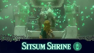 Sitsum Shrine  Tears of the Kingdom [upl. by Enrika594]