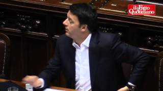 Lega contro Renzi quotSpalla della De Filippiquot Boldrini interviene e scoppia la bagarre [upl. by Aicenat]