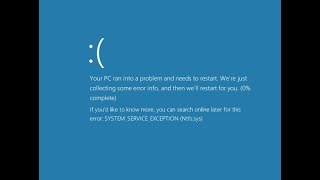 How to Fix a quotSystem Service Exceptionquot Error [upl. by Auqinimod]
